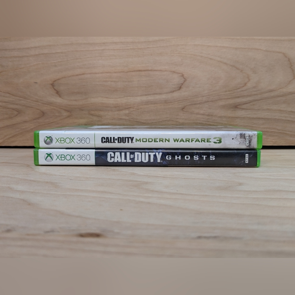 Call of Duty Ghosts And Call Of Duty Modern Warfare 3 for Xbox 360